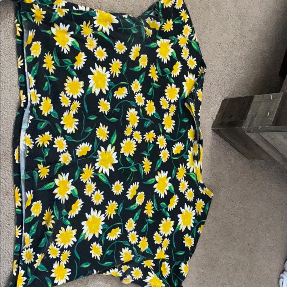 Zara cropped t-shirt